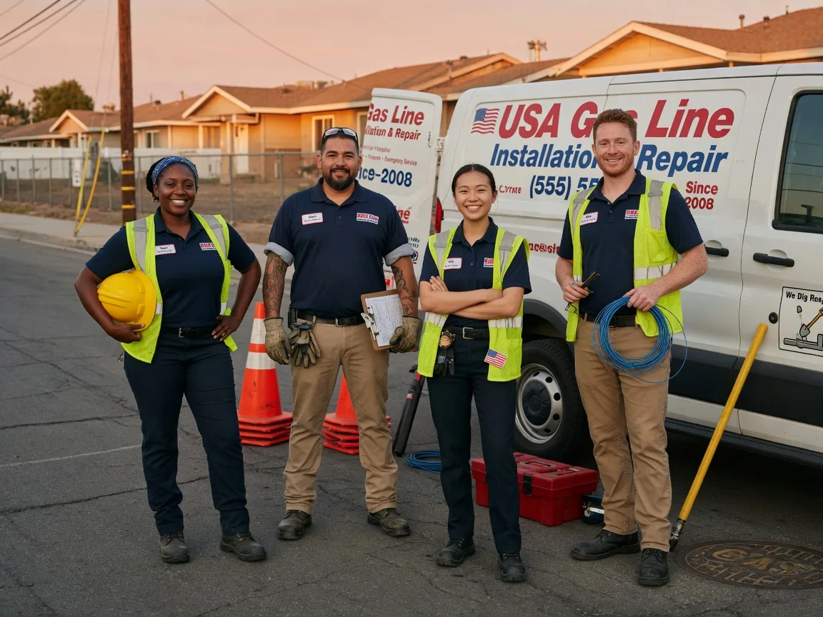 Gas Line Installation company in Folsom, NM